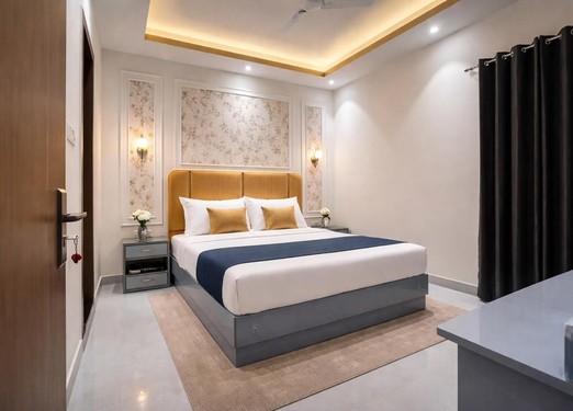 Deluxe AC Room featuring a cozy interior and modern amenities