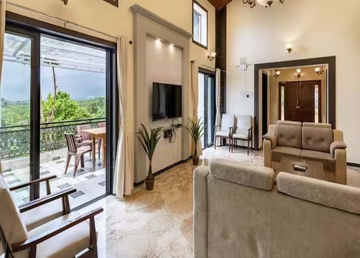 7 BHK Villa bedroom at Velora Stays