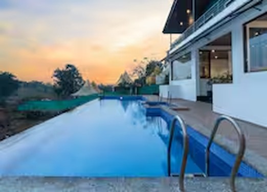 5 BHK Villa bedroom at Velora Stays