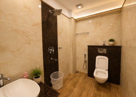<p>Offering extra space and four comfortable beds, this deluxe room is well suited for families and groups visiting Puri.</p>