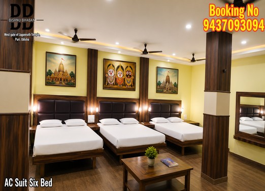 <p>Ideal for families, this suite offers a spacious setting with comfortable sleeping arrangements and a peaceful atmosphere for a relaxing stay.</p>