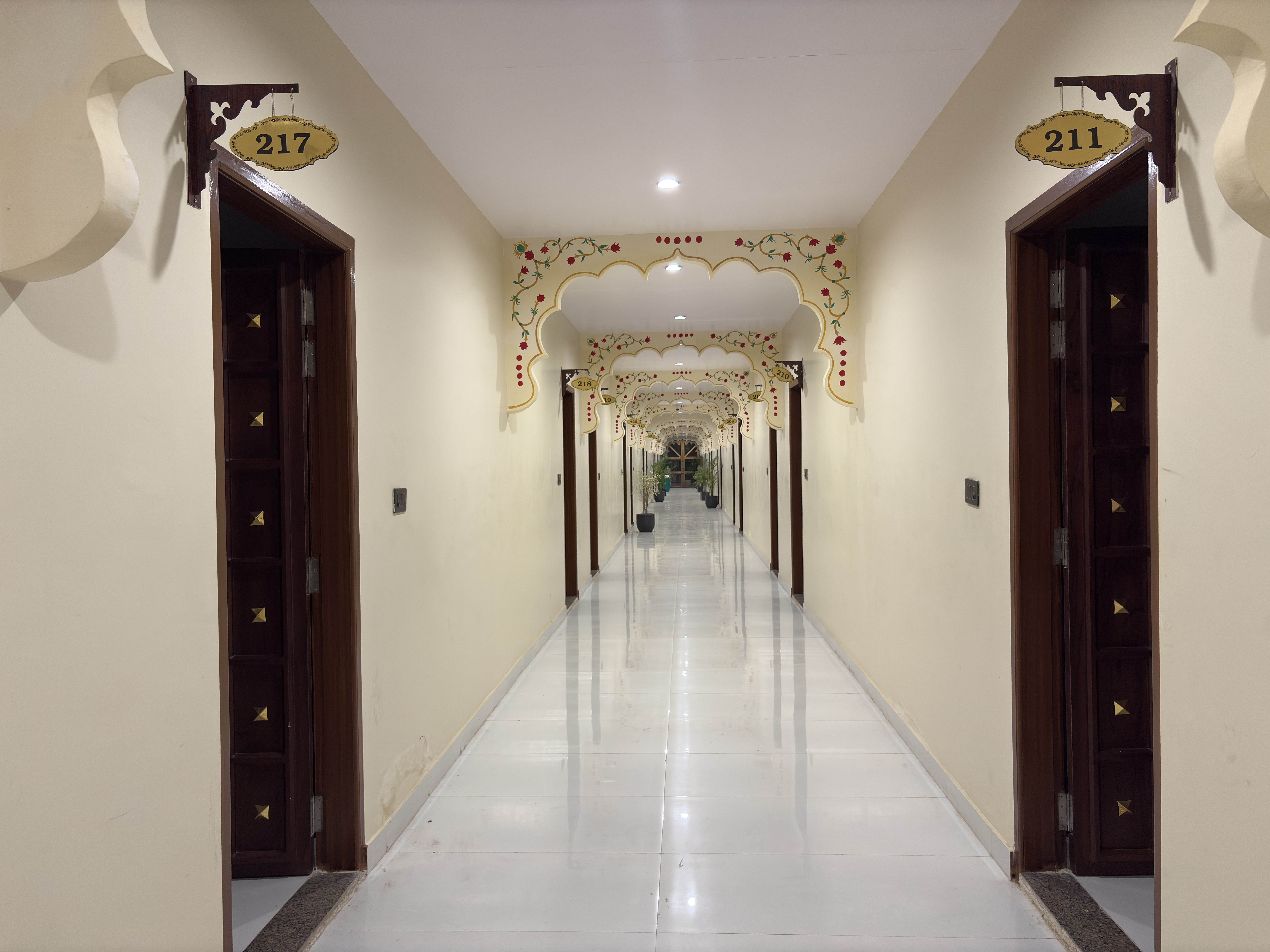 Luxury hotel comfort