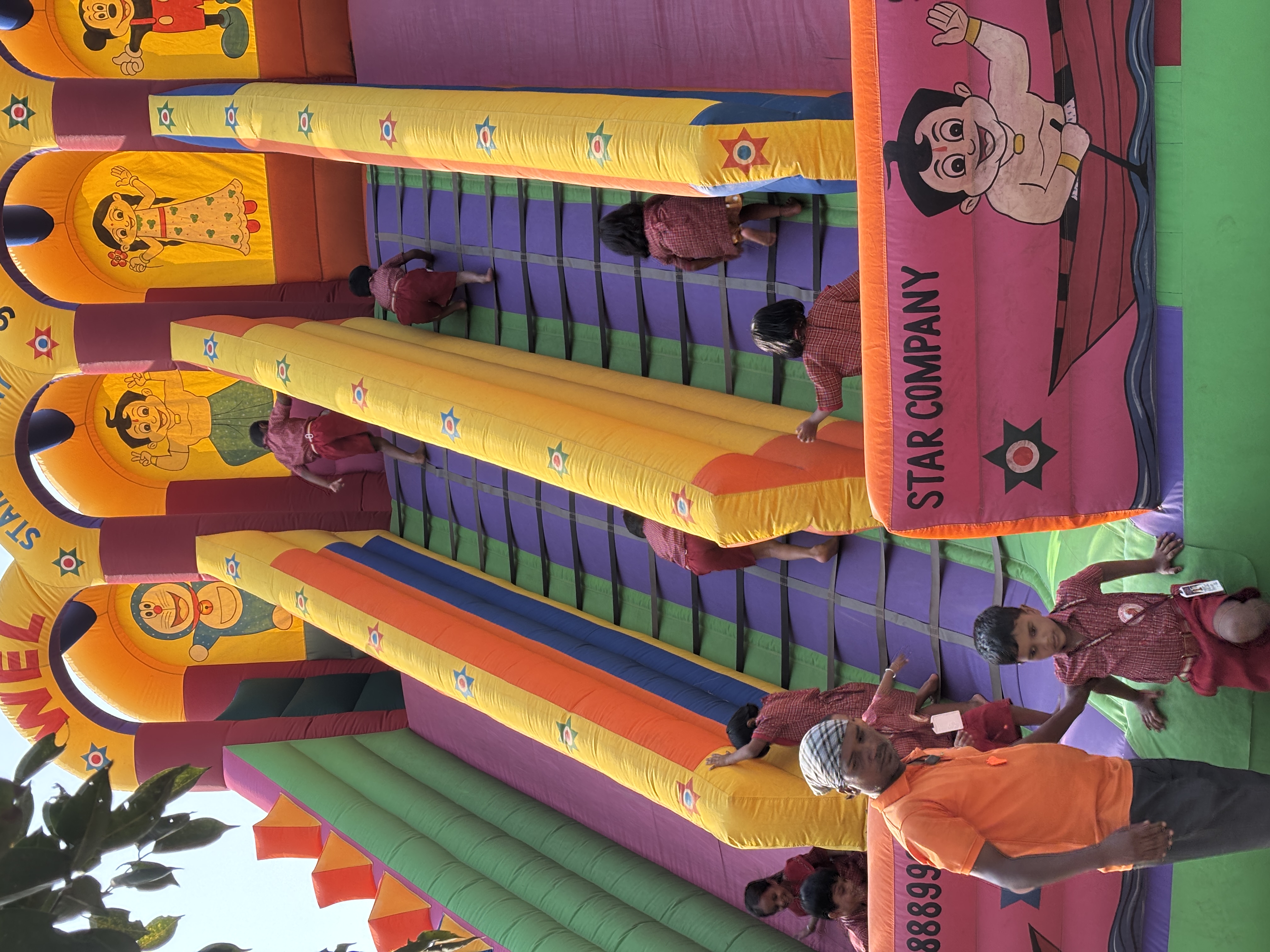 Sports activities at resort